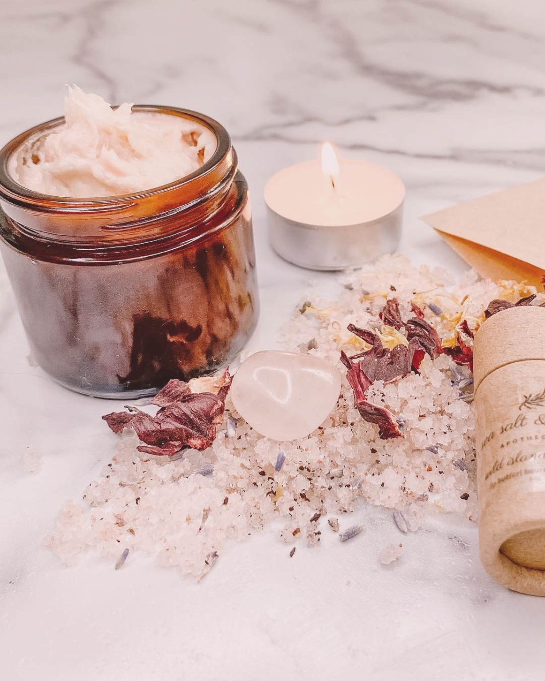 Rosé Botanical Milk Bath