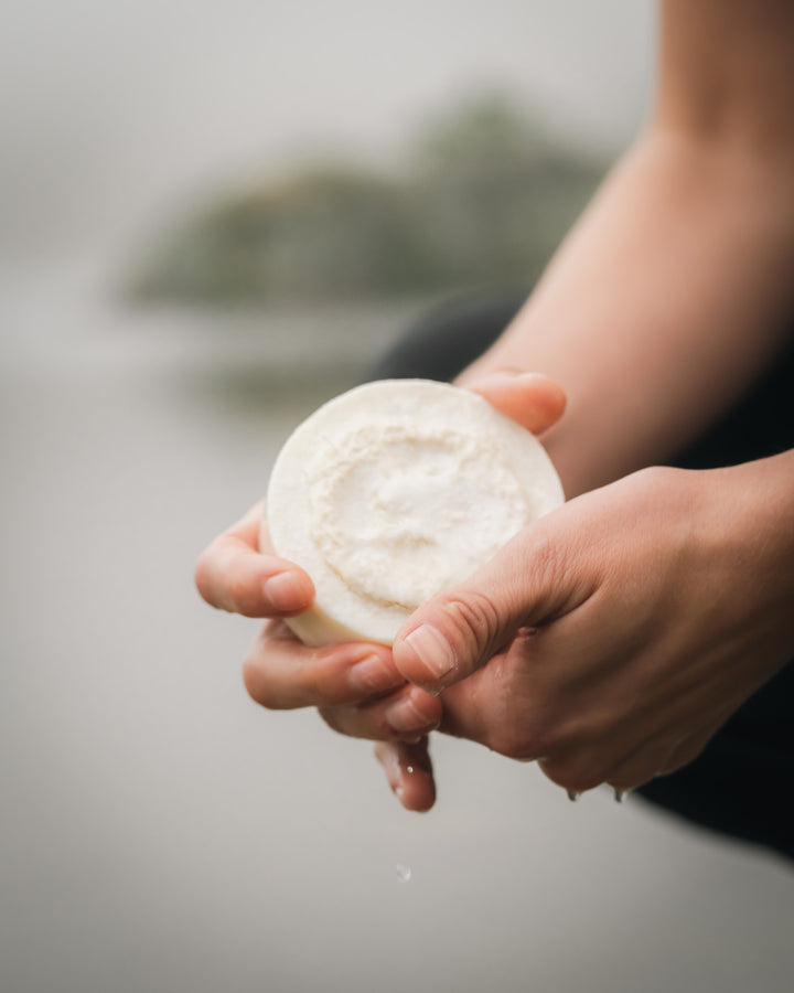 Lemon + Loofah Salt Soap