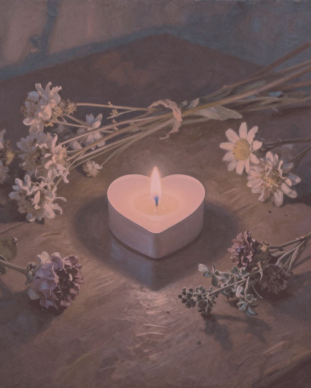 Rosé Reverie Tealight Set